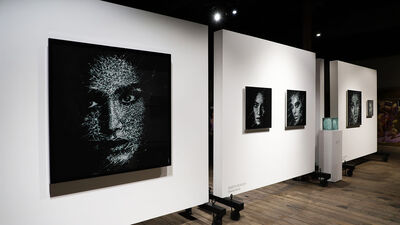 SHATTERED BY SIMON BERGER, installation view