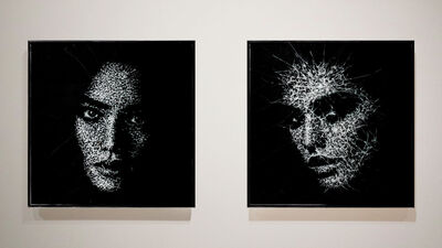 SHATTERED BY SIMON BERGER, installation view