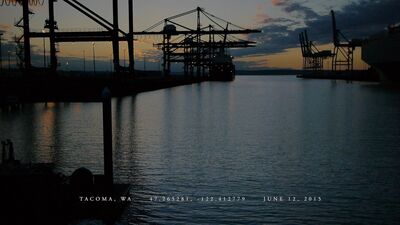 DK Pan, ‘Tsunami Capable Tide Stations > West Coast’, 2015