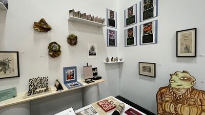 CENTRAL BOOKING at Art on Paper 2021, installation view