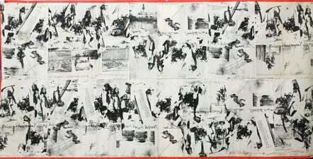 Carolee Schneemann, ‘Wall Of Ice Paper’, 1988