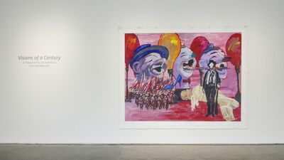 Arnold Mesches: Visions of a Century, installation view