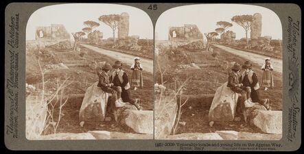 Bert Underwood, ‘Venerable tombs and young life on the Appian Way’, 1900
