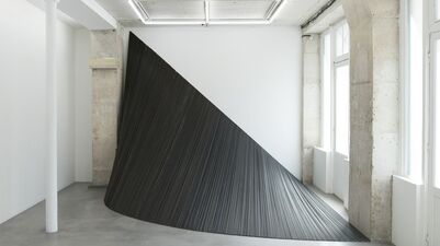 William Anastasi, 'Three Conic Sections', installation view