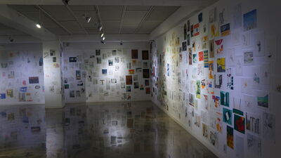 23 area, installation view