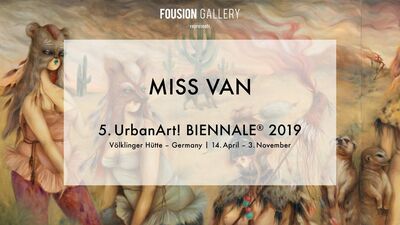 Fousion Gallery at UrbanArt Biennale 2019 Unlimited, installation view