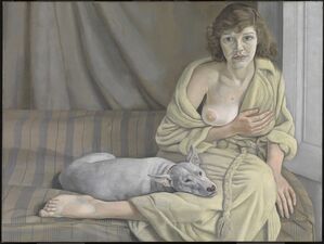 Girl with a White Dog 