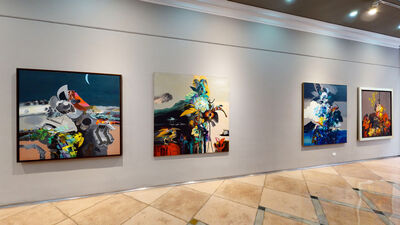 Alejandro Obregon: The Four Elements, installation view