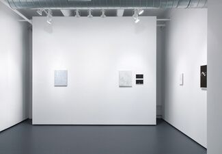 Michael Brennan: Grey Razor Paintings, installation view
