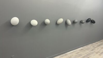 SANTIAGO VILLANUEVA - Frozen Balance, installation view