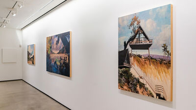 Sites Unseen: new works by Cheryl Molnar, installation view