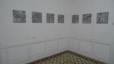 Proyecto NASAL en Grau Galeria, installation view