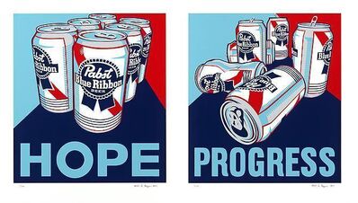 Steven Gagnon, ‘Hope & Progress (Diptych)’, 2010