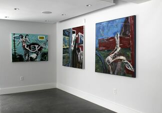 Paintings by Whit Conrad, installation view