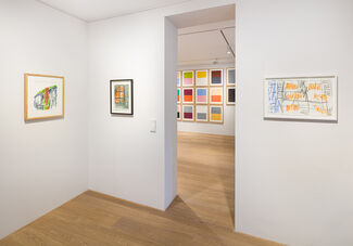 Günther Förg - Works on Paper 1983-2009, installation view