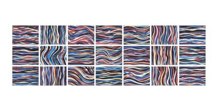 Sol LeWitt, ‘Brushstrokes: Horizontal And Vertical’, 1996