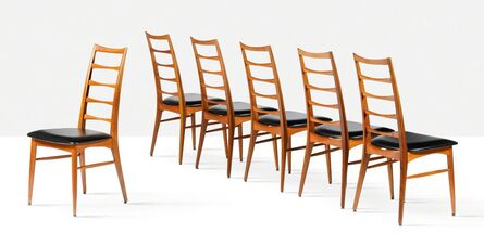 Niels Kofoed, ‘Set of 6 dining chairs’, Circa 1960