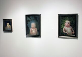 Unsettled: Portraits by Peter Zokosky, installation view