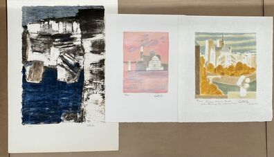 Landscapes & Waterscapes: Lithographs by Bardone, Brasilier, Cathelin and Genis, installation view