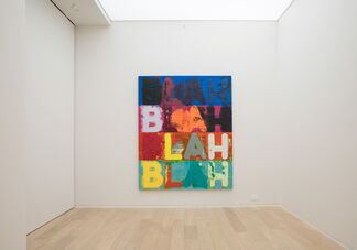 Mel Bochner: BLAH BLAH BLAH, installation view