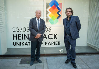 Heinz Mack - Unikate auf Papier, installation view