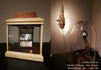 Three-dimensional arts – Takeshi Uchibayasi & Akio Ohmori –, installation view