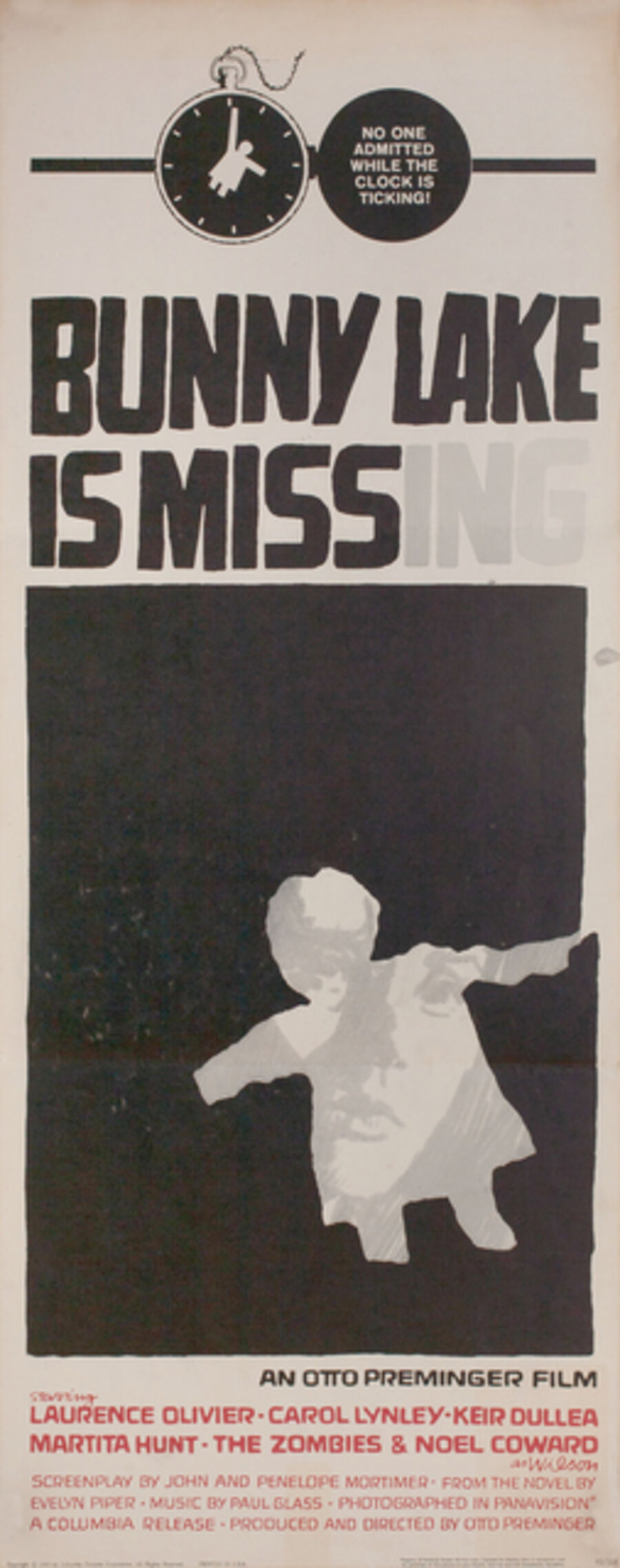 Poster for Bunny Lake Is Missing