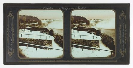 Frederick and William Langenheim, ‘Winter Niagara Falls, General View from the American Side’, 1856