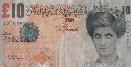 After Banksy, ‘Di-Faced Tenner, 10GBP Note’, 2005