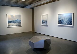 Zaria Forman "Ice to Island", installation view