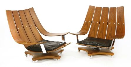 Ib Kofod-Larsen, ‘A pair of 'Housemaster' armchairs’