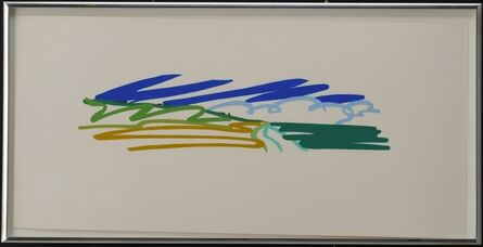 Tom Wesselmann, ‘“Study for Seascape with Cumulus Clouds and Sky”’, 1991