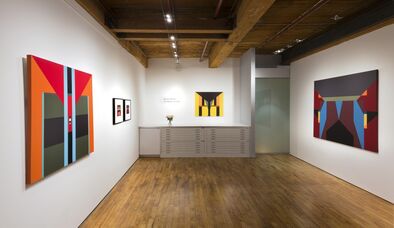Fanny Sanín: The Balance of Color, installation view