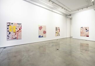 Chris Vasell - "Cutouts: Variations on 14 Yellow Teeth", installation view