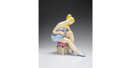 Jeff Koons, ‘Seated Ballerina (wood)’, 2015