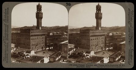 Bert Underwood, ‘Palazzo Vecchio and Palazzo della Signoria, Florence’, 1900