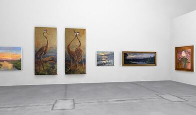 Solo Exhibition by Ann M. Lawtey, installation view
