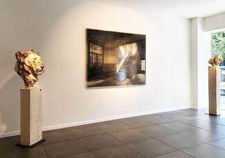 Showcase with Martijn Hesseling, Jürgen Lingl-Rebetez and Zhuang Hong Yi, installation view