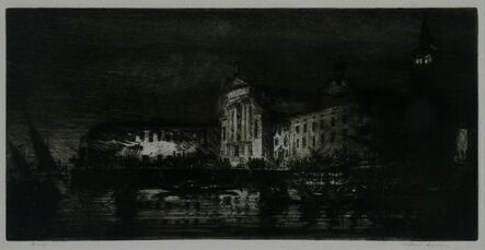 Clifford Isaac Addams, ‘San Georgio: Nocturne, Venice’, ca. 1914