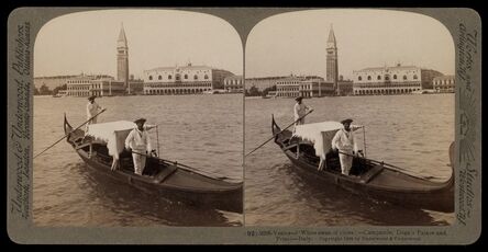 Bert Underwood, ‘Venice White swan of cities, Campanile, Doge's Palace and Prison’, 1900