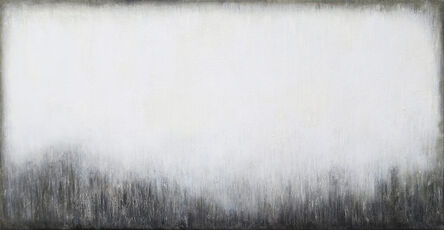 Leon Grossmann, ‘White Grey Abstract painting. Morning Stillness. Meditative Abstract Painting. Textured, Large Abstract Painting, White, Grey, Beige, Umbra, Textured, Minimalism, contemporary, XXL Painting’, 2023