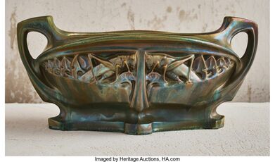 Jules Cayette, ‘The Grasshopper's Jardiniere’, 1907