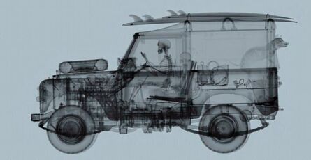 Nick Veasey, ‘Land Rover Surfer Mid Grey’, 2020
