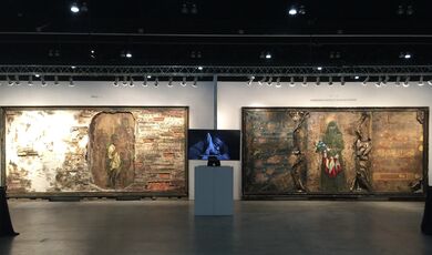 Simard Bilodeau Contemporary at LA Art Show 2018, installation view