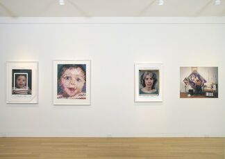 Chuck Close: Photo Maquettes, installation view