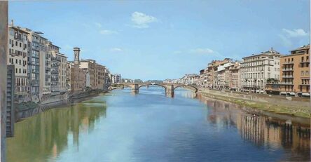 David Wheeler, ‘View of River Arno from Ponte Vecchio Bridge’, 2010