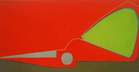 Mao Xuhui 毛旭辉, ‘Red Half Scissors, Upright’, 2008