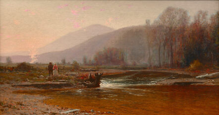 Jervis McEntee, ‘Dusk in the Catskills’, ca. 1865