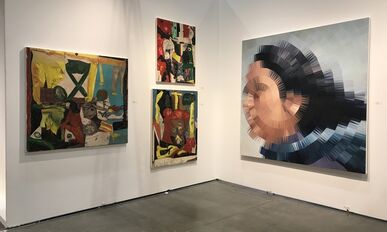 Galerie Richard at Seattle Art Fair 2018, installation view