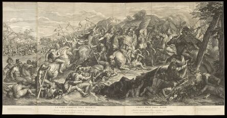 Charles Le Brun, ‘[Crossing of the Granicus]’, 1672